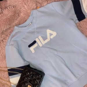 Fila Light Blue Sweatshirt